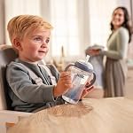 Perfect Match Learner Straw Bottles, 6+ Months, 260 ml, Leak Proof Baby Straw Cup, Anti-Slip Handles, Monkey & Penguin, 2 Count