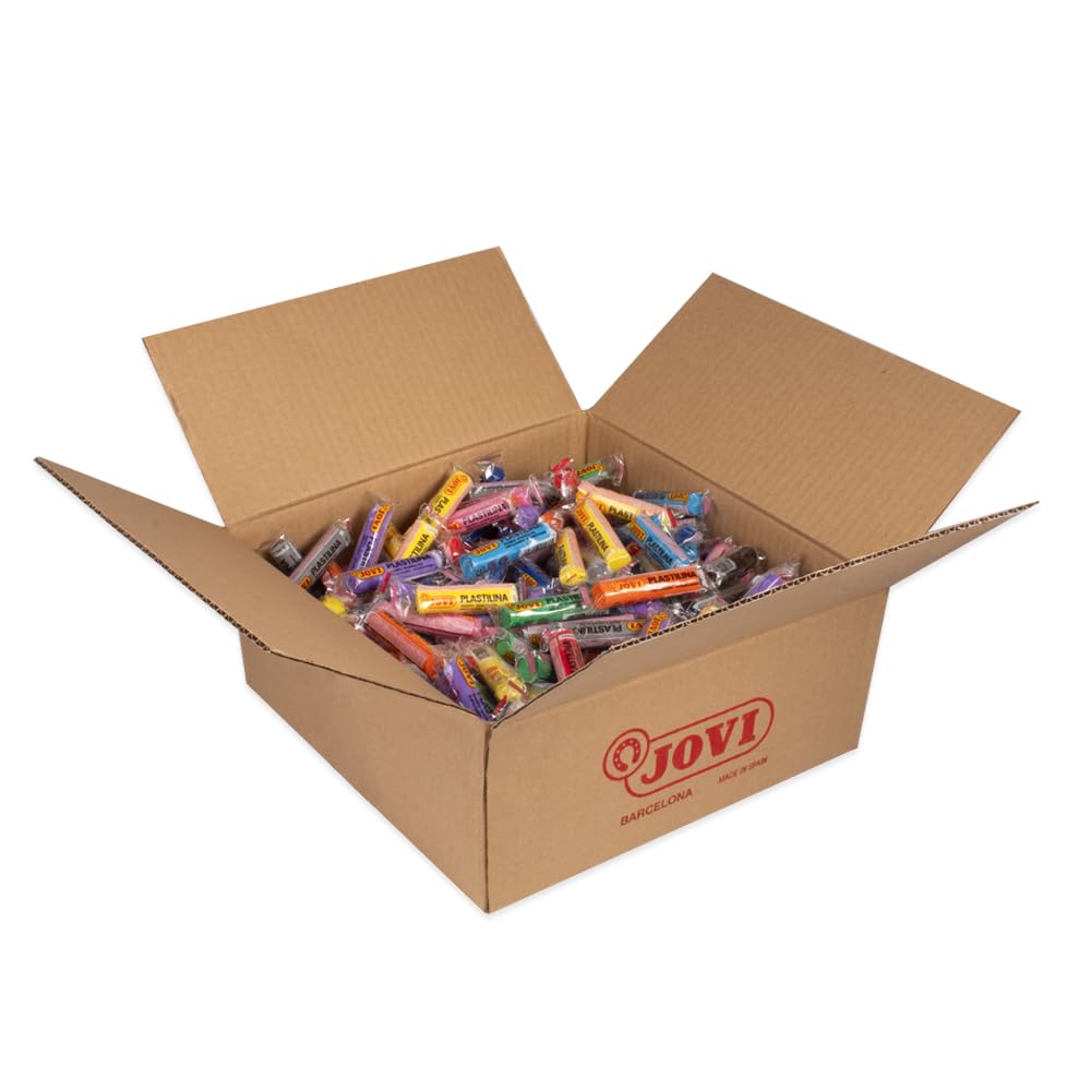 Argile à modeler Jovi Classpack avec 12 couleurs de pâte à modeler réutilisable pour enfants