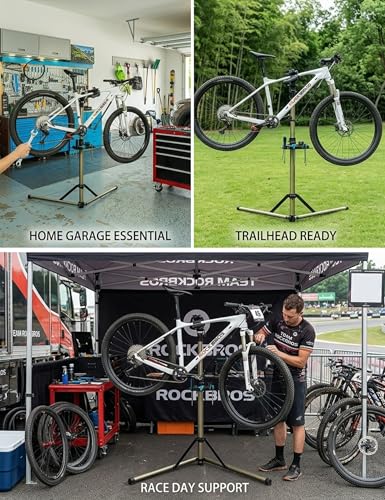 ROCKBROS Bike Repair Stand, Heavy Duty Workstand for E-Bike,MTB & Road Bike - image 9