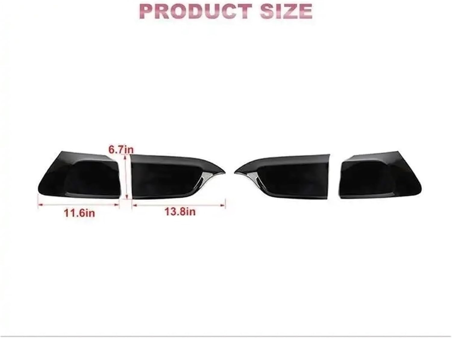 Car Tail Light Lamp Trim Cover Decoration Protective Exterior Accessories Fit Compatible With Jeep Cherokee 2014 2015 2016 2017 Smoked Black