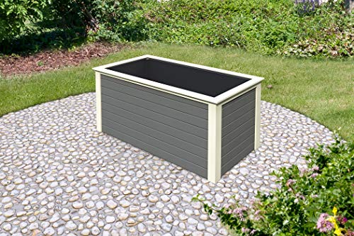 Preisvergleich Produktbild Unbekannt Karibu Hochbeet, terragrau, Nicht zu treffend