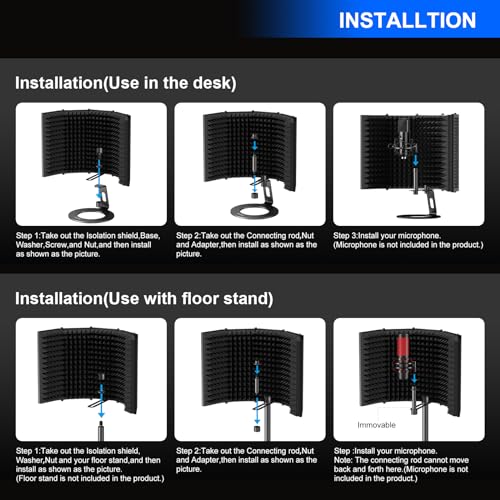 Professional Home Recording Booth Portable