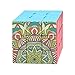 Printing Repeat Cloth Green Colorful Art Magic Cube Puzzle 3x3 Toy Game Play