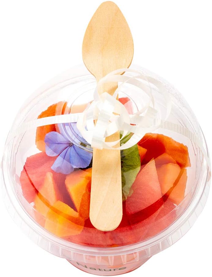 Restaurantware 4.25 Inch Mini Wooden Spoons, 500 Compostable Tiny Wooden Spoons - Biodegradable, Heat-Resistant, Natural Birch Wooden Disposable Spoons, For Desserts And Appetizers - Restaurantware
