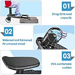 Buggy Board, SEAAN Walking Foot Kinderwagen Universal Sitzen Stehen Tragbar, Komfortabel und Sicher Kinderwagen Zubehör (2-6 Jahre, 25 Kg)