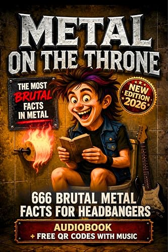 Metal on the Throne – 666 Brutal Facts for True Headbangers: The Ultimate Heavy Metal Trivia Bathroom Book (Metal en el Trono)