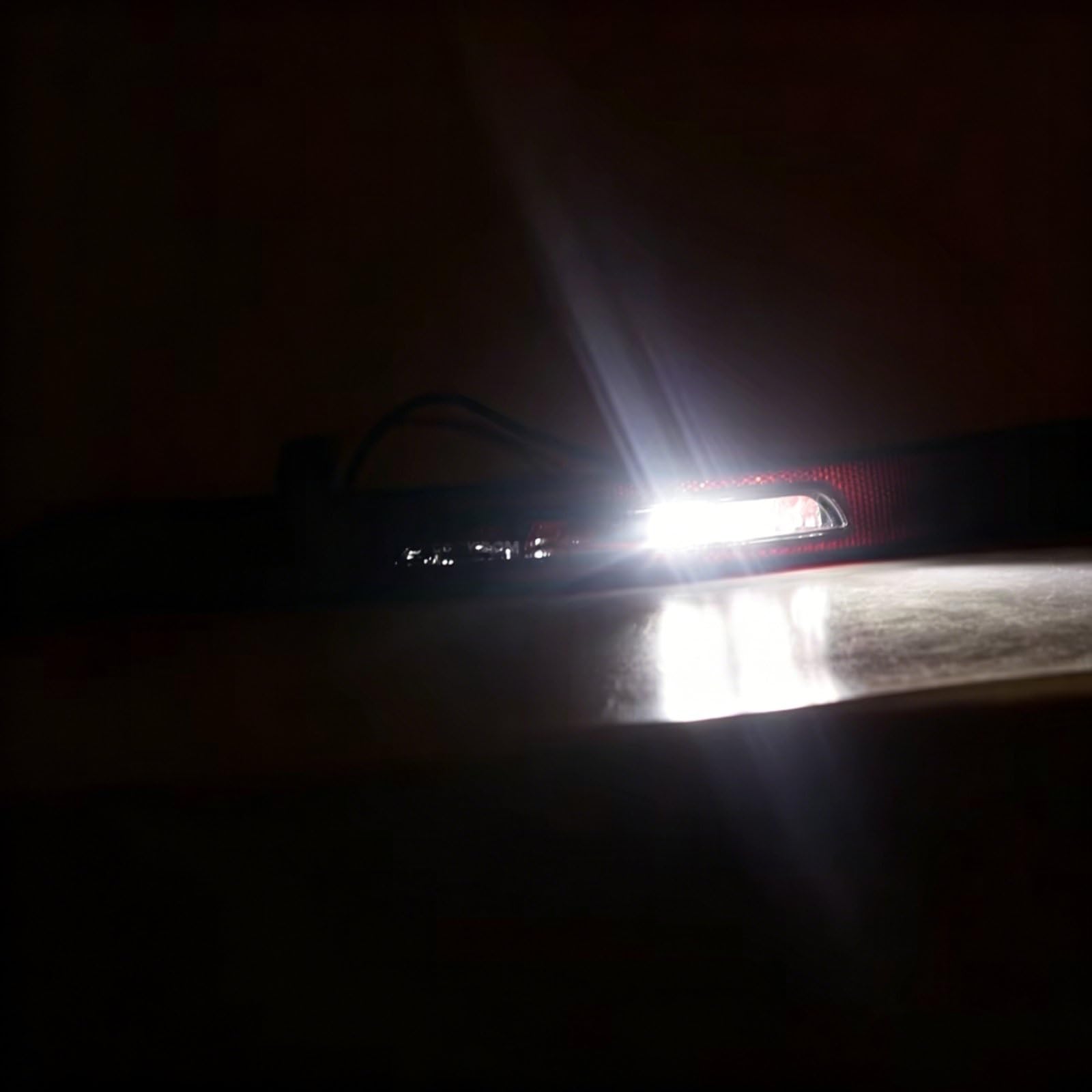 Catarifrangente Posteriore Per Porsche Per Macan 2014 2015 2016 2017-2020 | Paraurti Posteriore Coda Stop Luce Segnale Retromarcia Fendinebbia(Left)