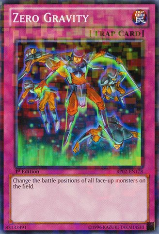 YU-GI-OH! - Zero Gravity (BP02-EN178) - Battle Pack 2: War of The Giants - 1st Edition - Mosaic Rare