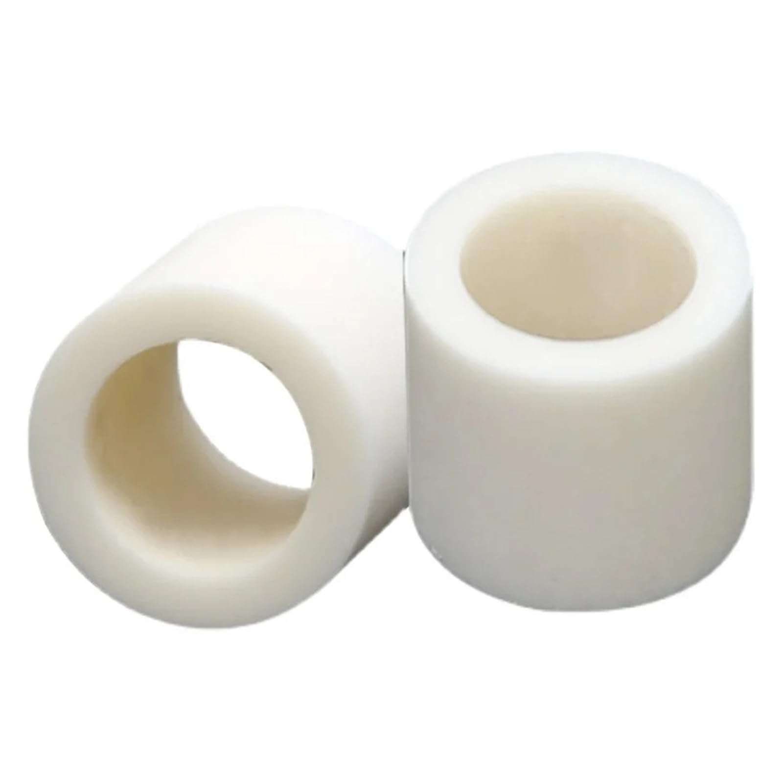 10pcs Alumina Ceramic Tube Spacer - Wear-Resistant Corundum Bushing for Thermocouple Protection(1x2.8x11)