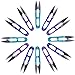 12 Pcs Forbici a Molla, Forbici da Cucito Piccole, Forbici Filo Cucito, Forbici Cucito Set per Taglio Ricamo a Punto, Progetti Fai da Te, Lenza, Tessuto, Filo, Piccole Piante(Multicolore)