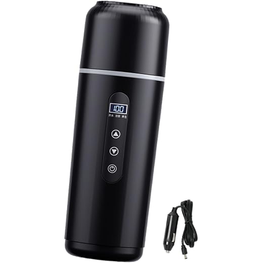 THE STYLE SUTRA Car Heating Travel Cup 12V/24V Electric Trav