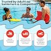 Aquamentor Competition Kickboard - High-Density Foam Board for Lap Swimming, Training, Pool Exercise, Water Aerobics - Swim Team Gear and Pool Accessories for All Levels - Textured Grip