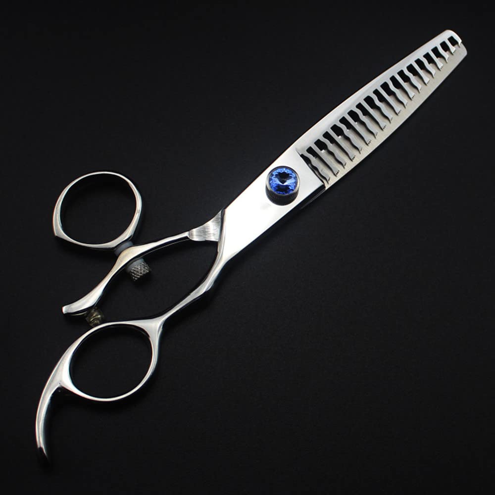 Forbici Professionali per Tagliare I Capelli, Forbici Professionali da 6,5 Pollici con Rotazione 440C, Forbici per Capelli, Forbici per Sfoltire, Forbici da Parrucchiere