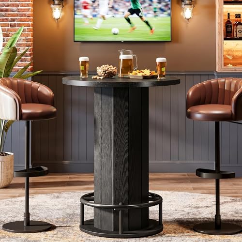 Tribesigns Round Bar Table
