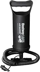 Bestway, Bomba de ar manual 30 cm para Infláveis com 3 Bicos Adaptáveis