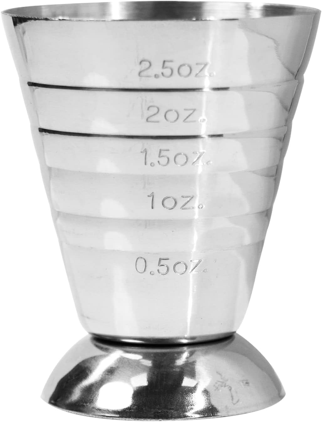 Stainless Steel Measuring Cup, 2.5 oz, 75 ml, Cocktail Jiggers, Pack of 1