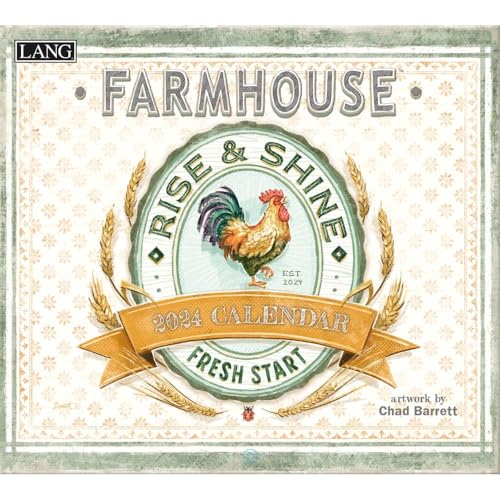 Langfarmhouse2024wallcalendar  Urban Country Home Decor Lang farmhouse 2024 wall calendar  urban country home decor