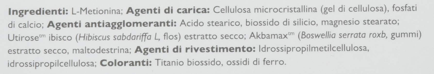 Acidif Plus® - Integratore Alimentare a Base di L-Metionina, Estratto Secco di Boswellia Serrata e Estratto Secco di Ibisco Favorisce Funzionalità Urinaria, 14 Compresse Retard senza Glutine/Lattosio