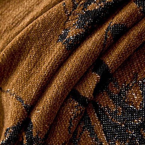 Housse de canapé en chenille marron lavable pour protéger des animaux