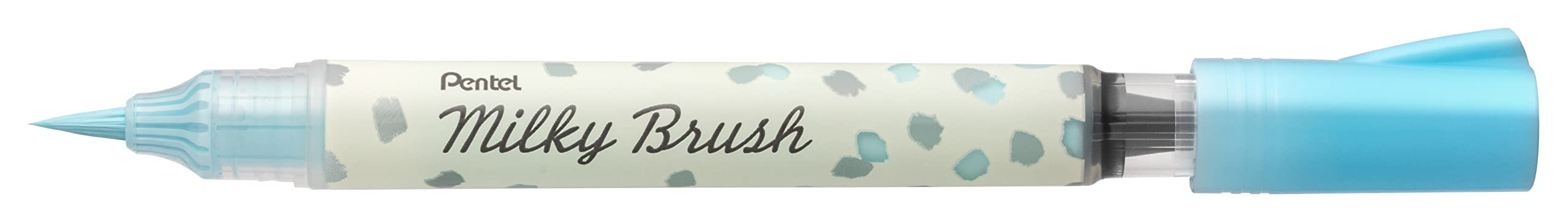 Pentel Milky Brush Pastel Blue - Image 2