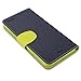 iPhone 6S Leather Case,iPhone 6 Leather Case, IPHOX Premium Folio Leather Wallet Case with [Kickstand] [Card Slots] [Magnetic Closure] Flip Notebook Cover Case for iPhone 6/6S (Blue)