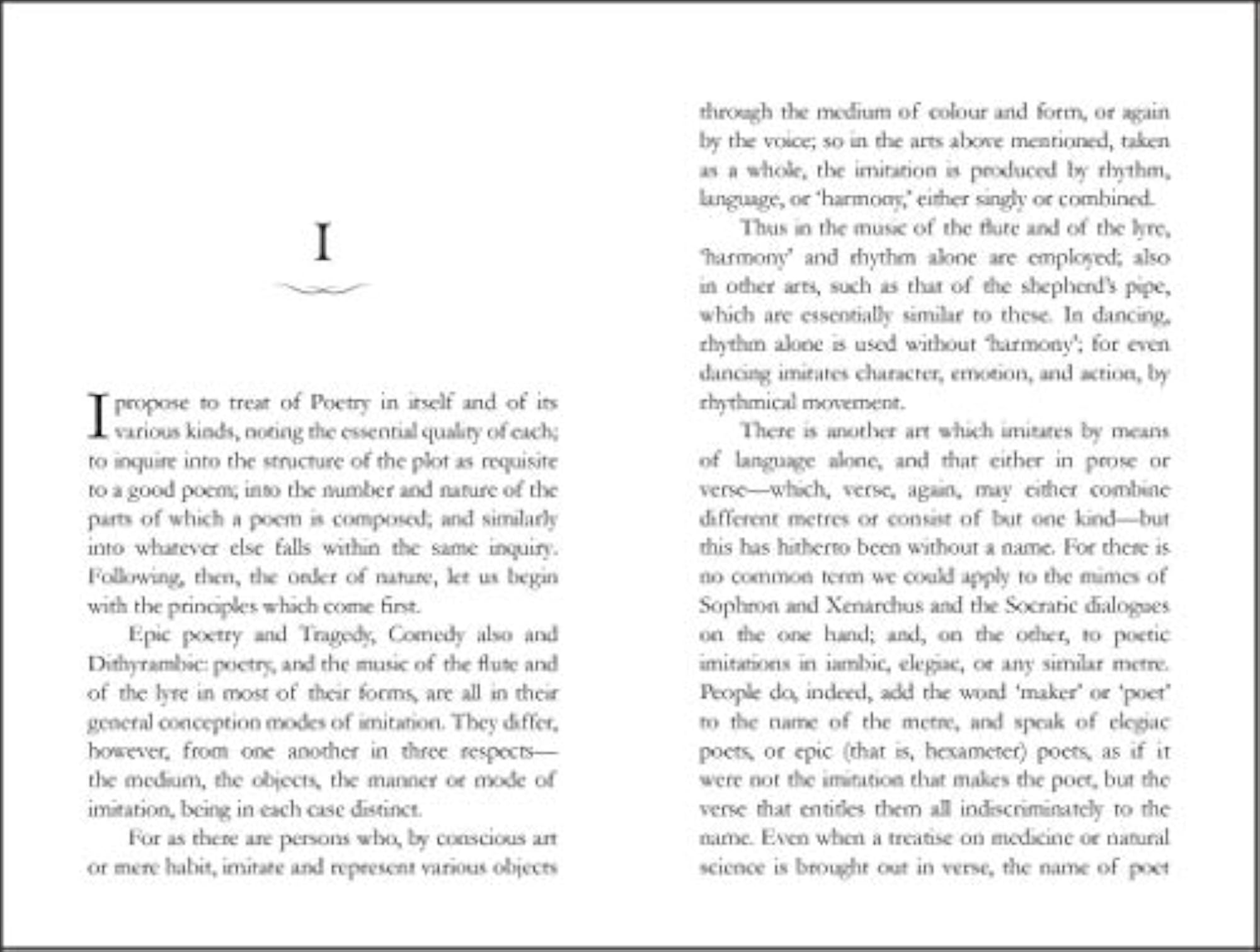 Poetics by Aristotle (Pocket Classics)