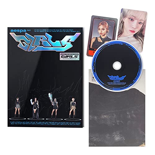 aespa - 2nd Mini Album [Girls] (KWANGYA Ver.) Photo Book + CD-R + Sticker + Folded Poster + Polaroid Card + Photo Card + Poster + 2 Pin Button Badges + 4 Extra Photocards