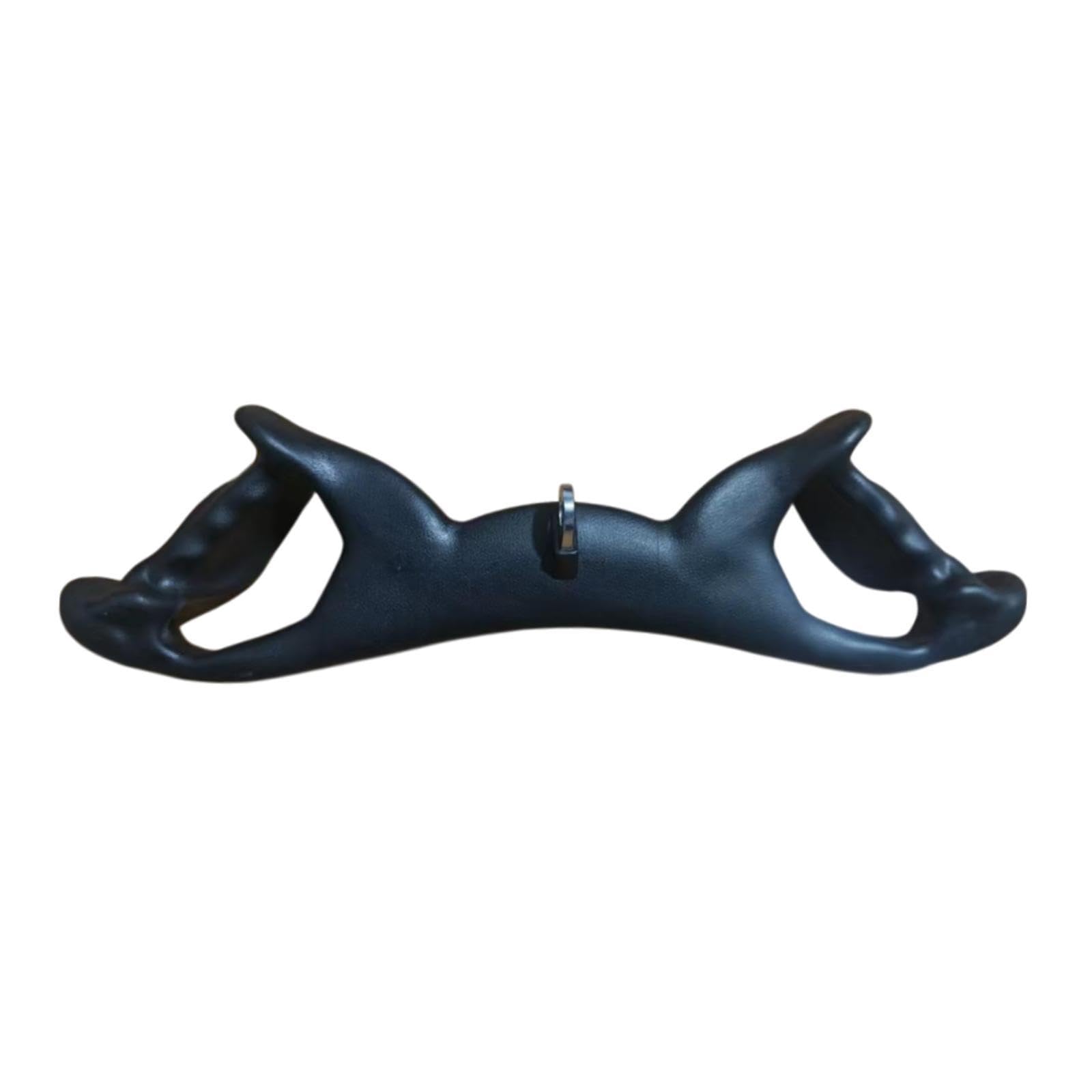 LAT Pull Down Bar Gym with Nonslip Rubber Handle TPE LAT Pulldown Attachment 39x13.5x7.5cm-image-32