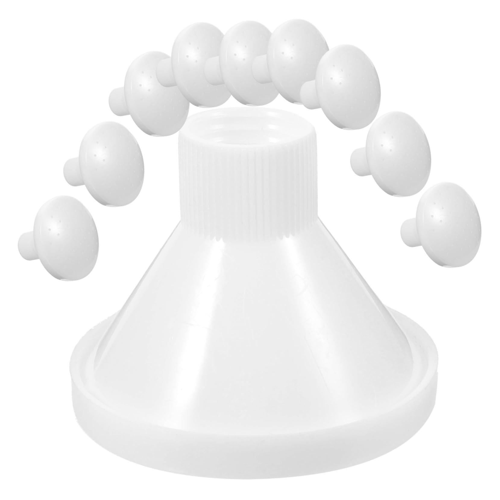 TOYANDONA 3 Series Boquilla De Regadera Múltiple Boquillas Agua Grifo De Riego Pulverizador Caños De Nebulización Para Regar Flores Regadera Manual El Plastico 10 Piezas*3