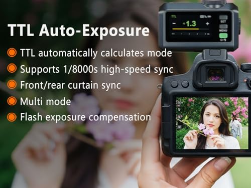 غودوكس فلاش صغير iT30pro F TTL - غودوكس iT30 Pro F لفوجي - غودوكس IT30 Pro لـ Fujifilm GodOX TTL فلاش، ماستر واستقبال لاسلكي، HSS 1/8000 ثانية، 2.4G لاسلكي، GodOX Flash أسود