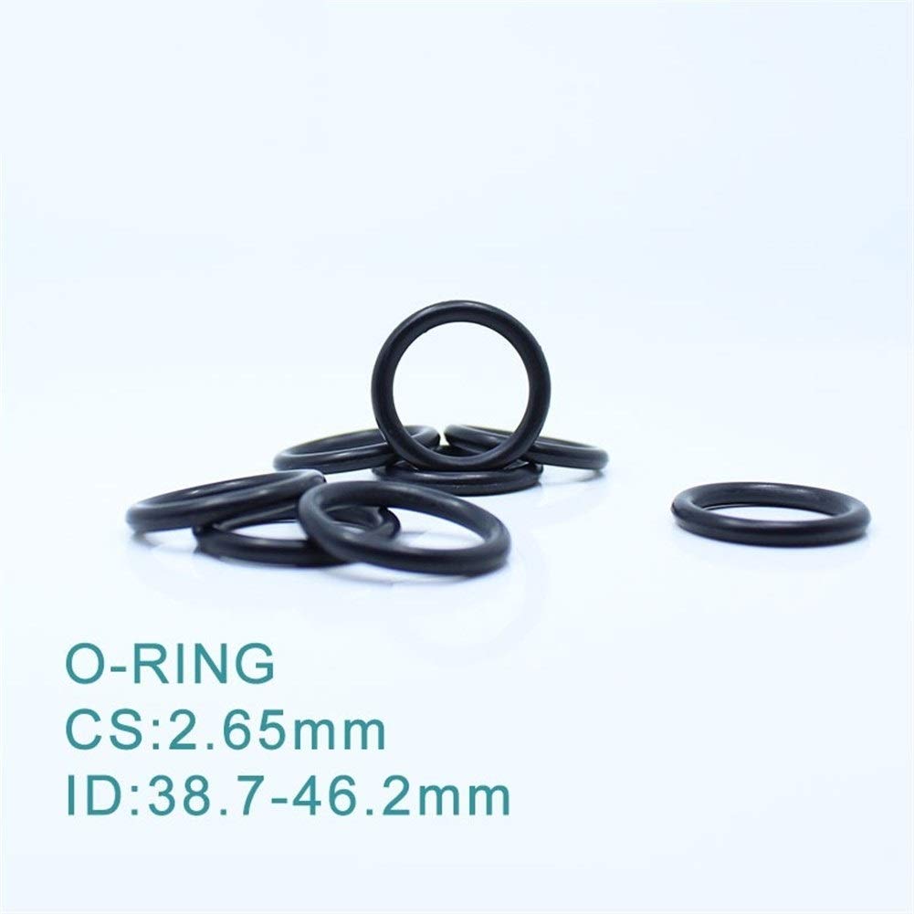 Juntas tóricas CS2.65mm EPDM O Ring ID 38,7/10 / 41,2/43,7/45 / 46.2x2.65 mm O-Ring Seal Junta de Escape Soporte de Goma Aislante Grommet 50PCS ORING JIYAMI´EN EL (Size : ID41.2x2.65mm)