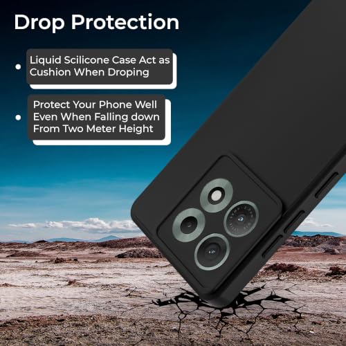 Image of A rtistque Back Cover Case for Motorola Edge 70 Max 5G | Camera Protection | Shockproof TPU | Stylish Protective Design | Slim Fit | Ultra Matte | Motorola Edge 70 Max Back Cover - Black
