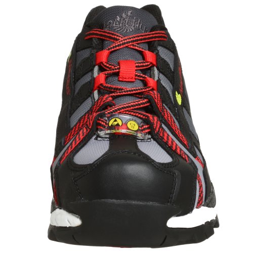 Nautilus mens Alloy Toe, Black/Silver/Red, 10.5 W
