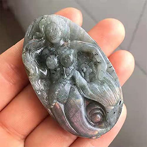 ラブラドライト　ピンクフラッシュ ピンクラブラドライト[745] 33x23mm 42Cts 天然石 ルース