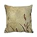 Throw Pillow Cover cadere nei toni della terra marrone e silhouette colorate 18x18 pollici pillowcase home decorativo cuscino decorativo cuscino cuscino