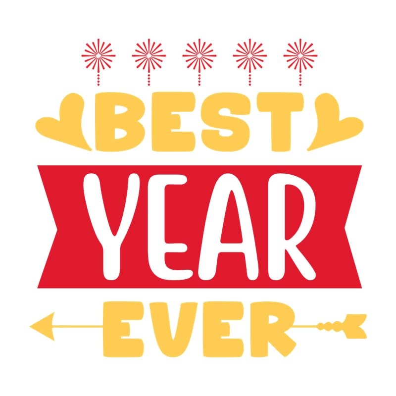 Poster sur canvas Best Year Ever 01 cadre mural inspirant