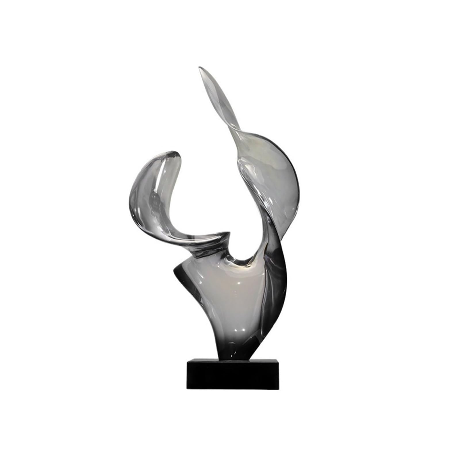 AILIUXIAOYAN Home Hecor Transparent Resin Ornaments TV Cabinets Entryway Decorations, Sculptures Abstract Artworks