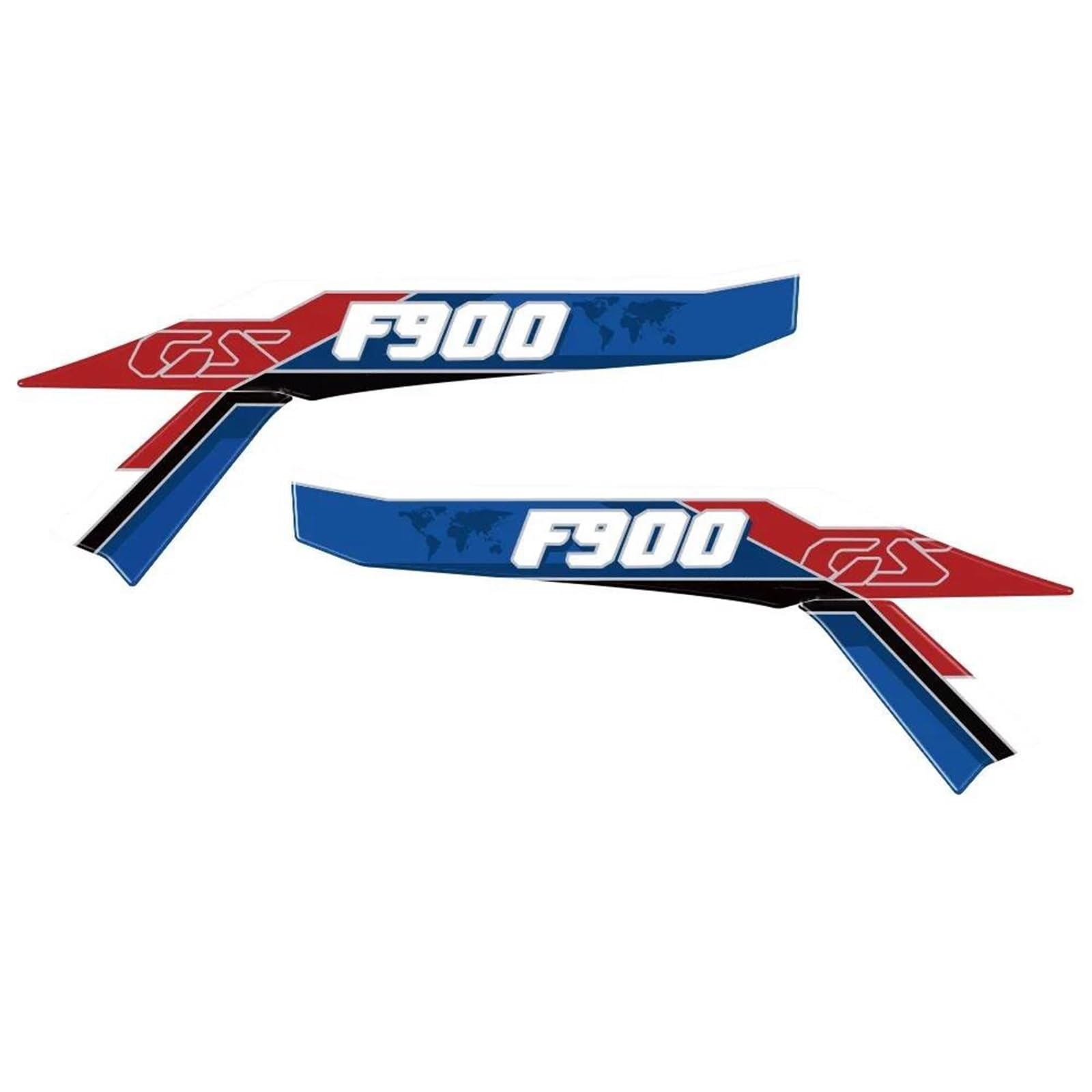 Motorcycle Sticker Front Beak Protectors Pad For BMW F900GS Adventure F 900 GS ADV GSA 2024-2025 Gel Stickers Decal Kit Side Knee Grips Stickers(Color 3)