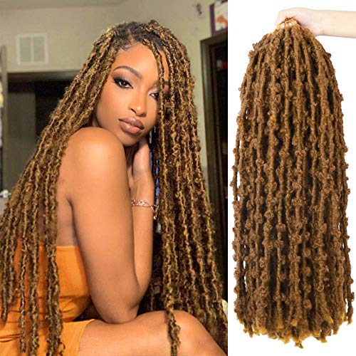 Butterfly Locs Crochet Hair 24 Inch Distressed Butterfly Locs Hair Crochet Braids Faux Locs Pre Looped Long Crochet Locs Butterfly Locs Hair Extensions(#27) #TOP5