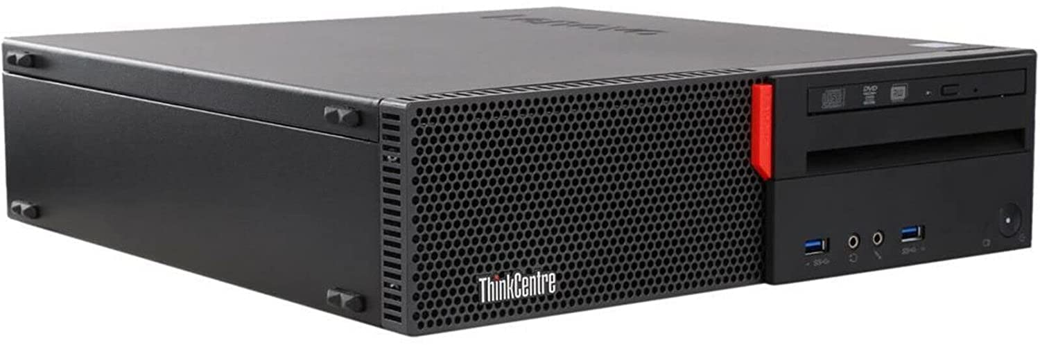 Lenovo M700 SFF komputer stacjonarny, procesor Intel Core i7-6700T, 8 GB RAM, dysk SSD 240 GB, odtwarzacz DVD, Windows 10 Professional (odnowiony)