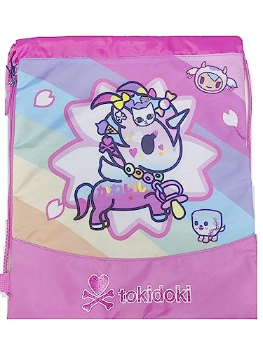 Sac à dos d'école Tokidoki rose 41 cm avec bretelles confortables Panini