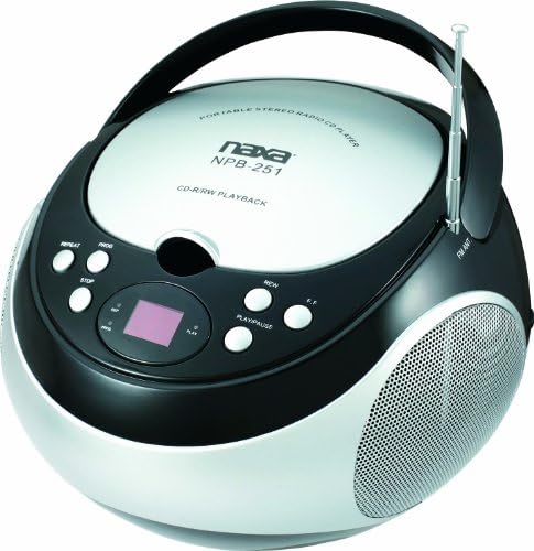 Naxa Electronics Portable CD Player with AM/FM Stereo Radio