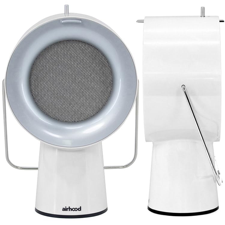 AirHood 卓上レンジフード エアフード ポータブル換気扇　AH-01AJ エアフード 卓上換気扇 持ち運べる換気扇 AirHood ポータブル