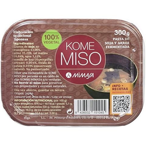 MIMASA KOME MISO (ARROZ BLANCO) 300G NO PASTEURIZADO Cover