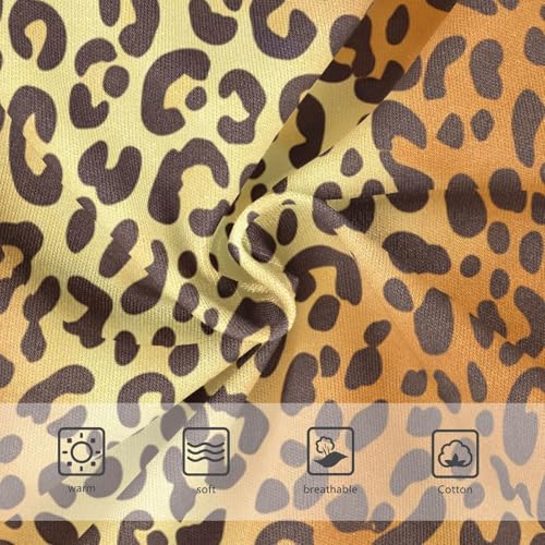 Black Brown Leopard Girl Panties Cute Toddler Girls Underwear Cotton Cartoon Briefs Underpants 2t3