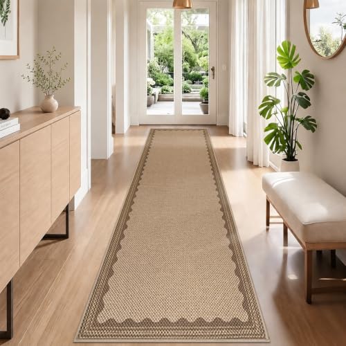 Alfombra de pasillo para cocina y dormitorio lavable de 65 cm 2