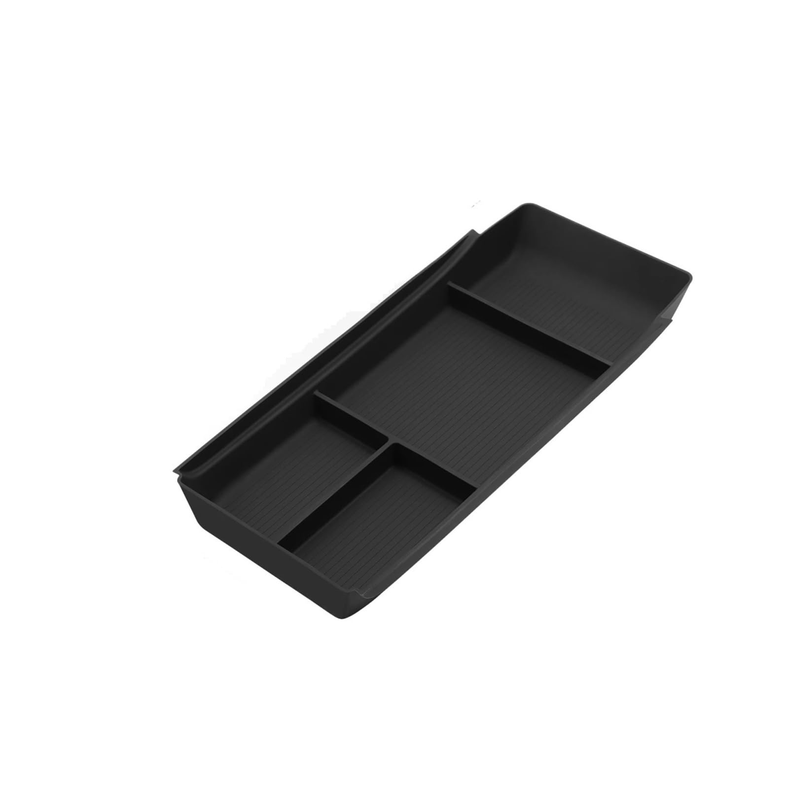 Center Console Organizer Tray For Geely EX2 2025 2026 Central Lower Layer Console Organizer Tray Soft Silicone Storage Box Car Interior Tidying Parts Armrest Storage Box
