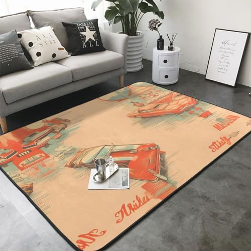 Tapis voiture poster grand tapis flanelle salon et salle d'étude