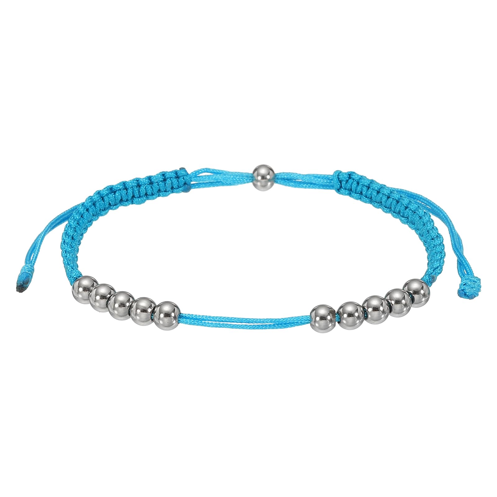 Braccialetto contatore colpi golf in acciaio inossidabile regolabile 16-28 cm blu