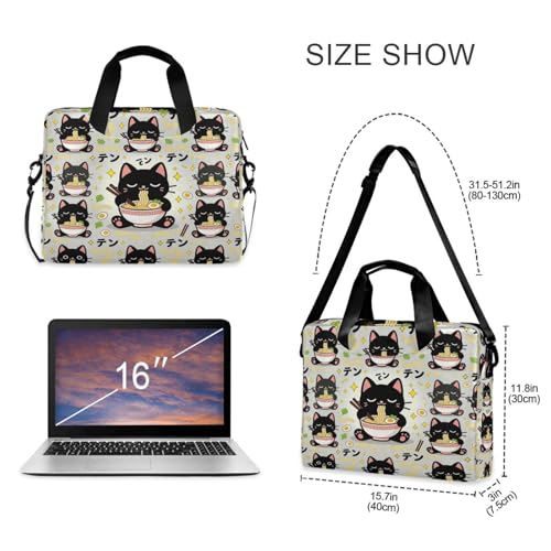 Maletín portátil para laptop 15.6" con diseño anime miniatura 5